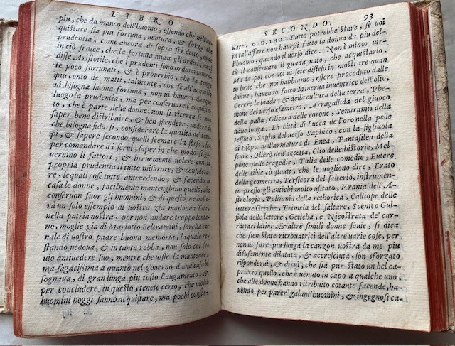 Thomagni, Giovanni David. Dell'eccellentia De L'huomo Sopra Quella De la Donna Libri Tre. Composi...