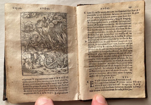 Pauli Apostoli Epistolae. Epistolae Catholicae. Apocalypsis Beati Ioannis. Paris, Pierre Regnault...