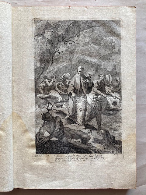 Dante. Opere: una Collezione di Tavole Tratte Da: la Divina Commedia con Varie Annotazioni e Copi...