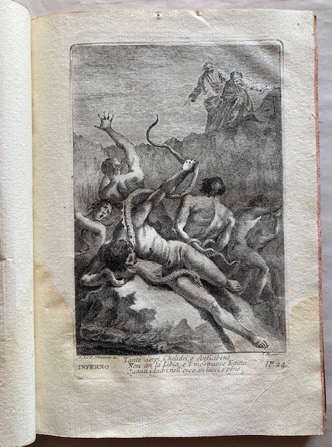 Dante. Opere: una Collezione di Tavole Tratte Da: la Divina Commedia con Varie Annotazioni e Copi...