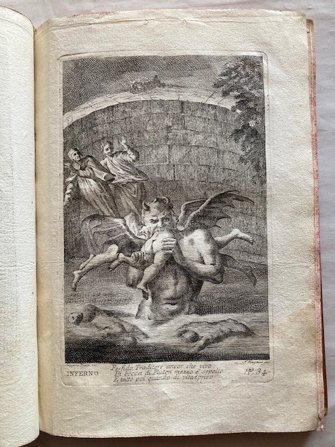Dante. Opere: una Collezione di Tavole Tratte Da: la Divina Commedia con Varie Annotazioni e Copi...