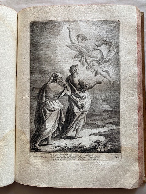 Dante. Opere: una Collezione di Tavole Tratte Da: la Divina Commedia con Varie Annotazioni e Copi...