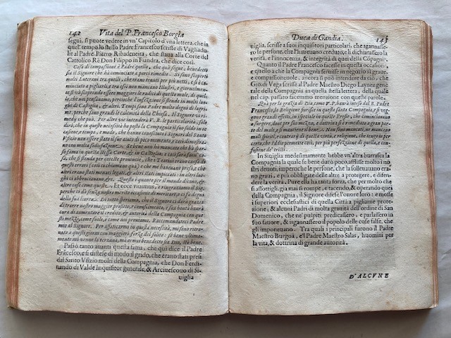 Ribadeneira, P. Vita del P. Francesco Borgia, che Fu Duca di Gandia, e Poi Religioso, e Terzo Gen...
