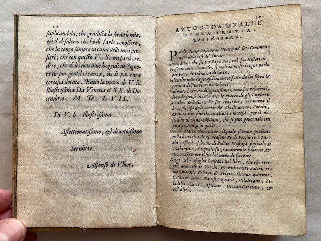 Diaz Tanco De Fregenal, Vasco. Libro Dell' Origine, Et Successione Dell' Imperio De Turchi. Nuova...