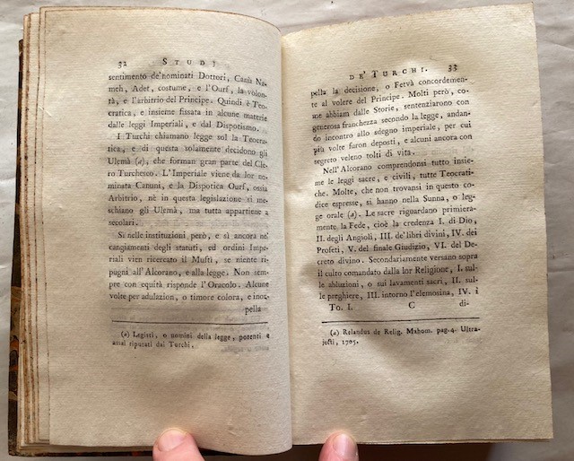 Toderini, Giambattista. Letteratura Turchesca. Venezia: Giacomo Storti, 1787.