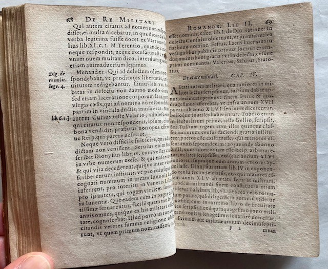 Valtrinus Joannes Antonius S.j. De Re Militari Veterum Romanorum Libri Septem. Koln, Birckmann Fo...