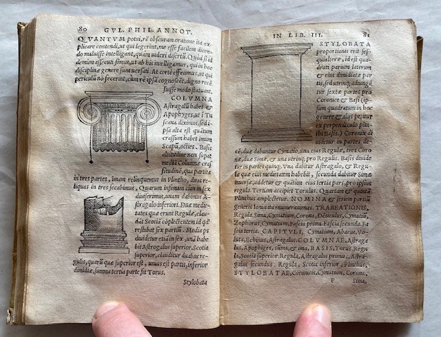 Vitruvius. Philander, G., in Decem Libros M. Vitruvii Pollionis De Architectura Annotationes. Par...