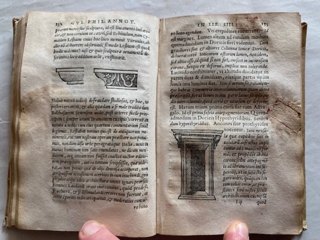Vitruvius. Philander, G., in Decem Libros M. Vitruvii Pollionis De Architectura Annotationes. Par...