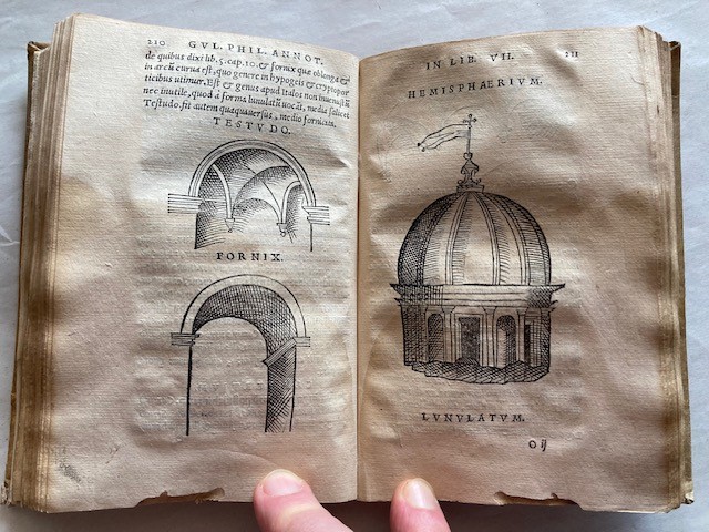 Vitruvius. Philander, G., in Decem Libros M. Vitruvii Pollionis De Architectura Annotationes. Par...