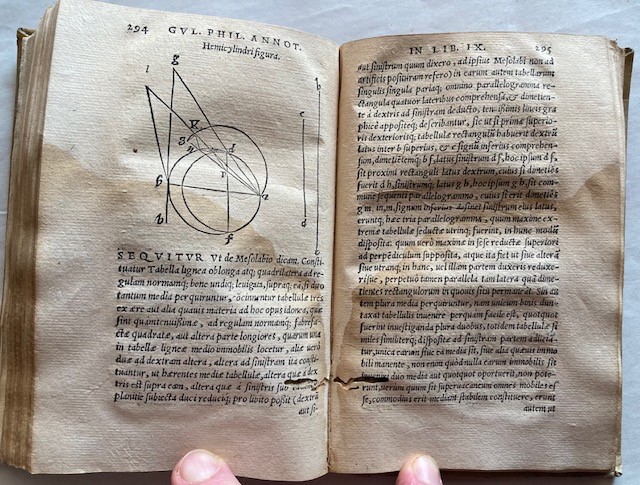 Vitruvius. Philander, G., in Decem Libros M. Vitruvii Pollionis De Architectura Annotationes. Par...