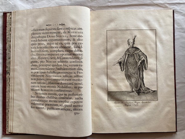 Constitutiones Insignis Ordinis Equitum S. Stephani Regis Apostolici. Viennae (wien), Typis Josep...