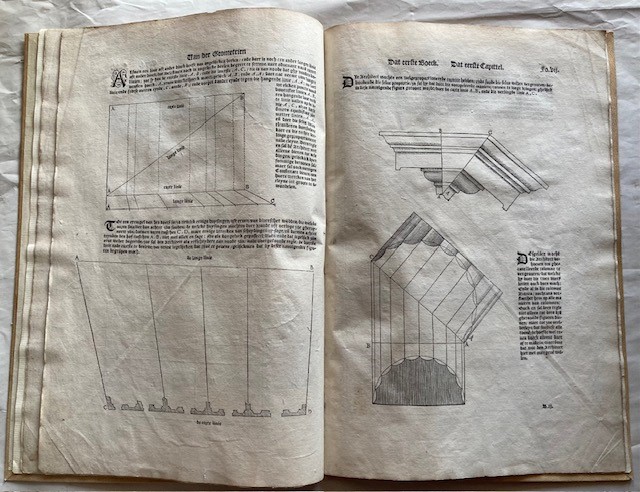 Serlio, Sebastiano. Den Eersten (- Tweeden) Boeck Van Architecturen Sebastiani Serlii, Tracterend...