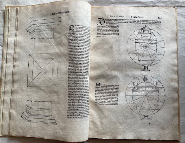Serlio, Sebastiano. Den Eersten (- Tweeden) Boeck Van Architecturen Sebastiani Serlii, Tracterend...