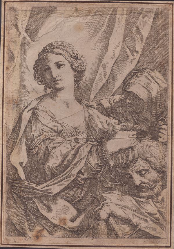 Guido Reni,Giovanni Andrea Sirani - Giuditta con la testa di Oloferne