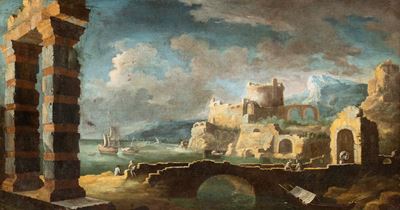 Capriccio con Porto e Rovine