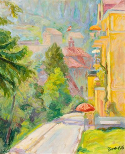 Paesaggio con Case