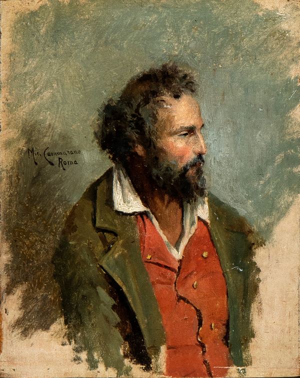MICHELE CAMMARANO - Portrait of a garibaldino