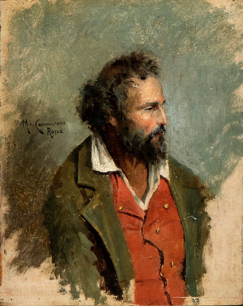Michele Cammarano - Ritratto di Garibaldino