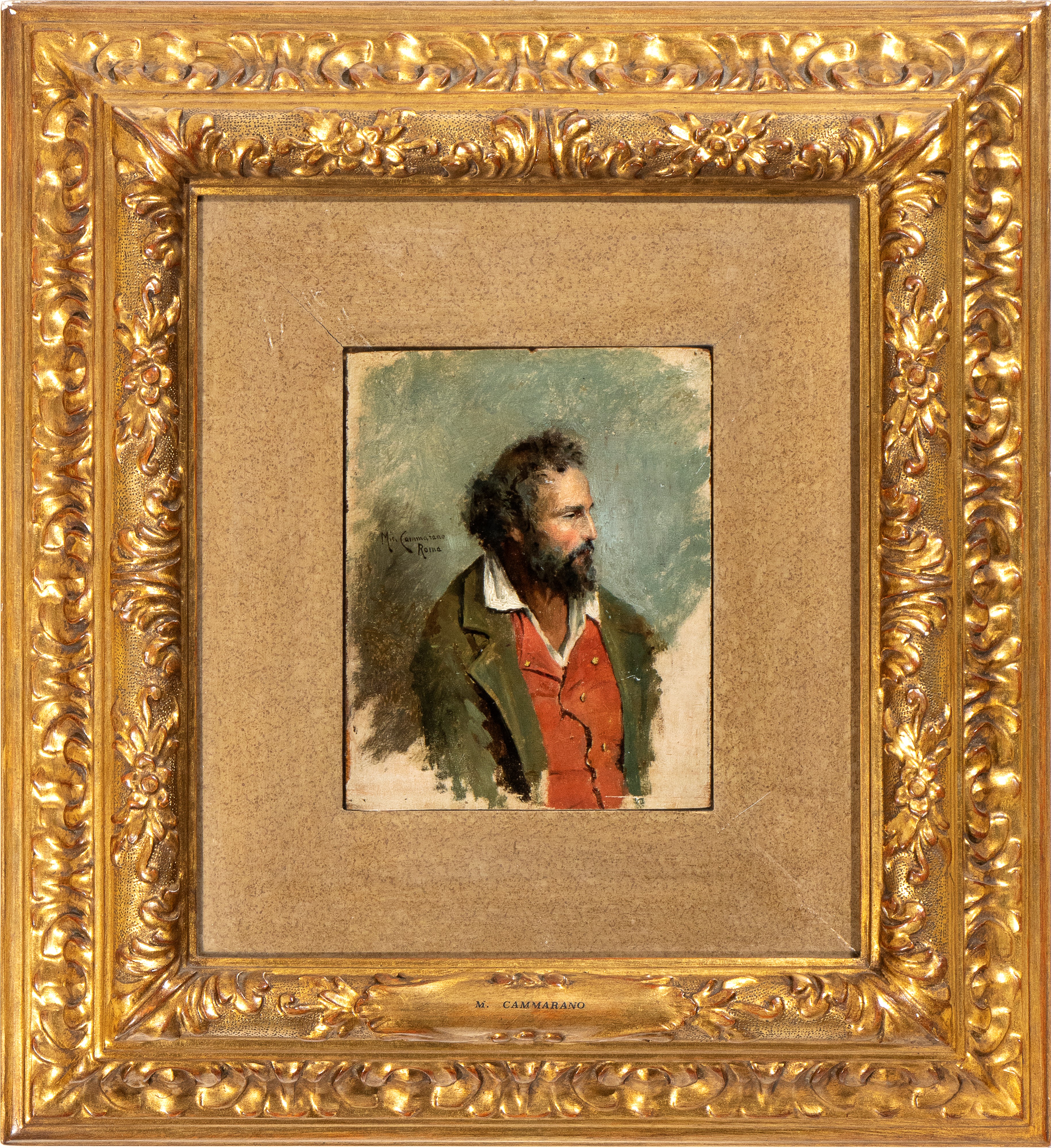 Michele Cammarano - Ritratto di Garibaldino