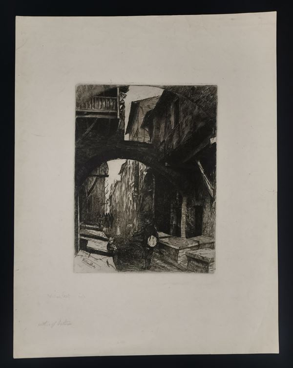 William Scott - Portico of Octavia - Rome