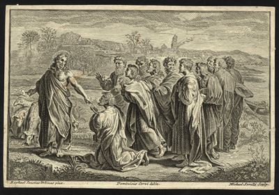 Gesù Consegna le Chiavi a S. Pietro sul Lago di Tiberiade (pasce Oves Meas)