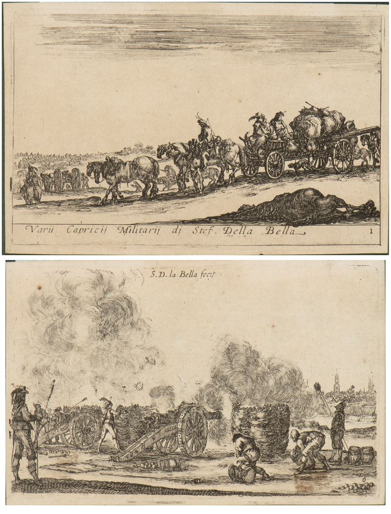 Varii capricci militari di Stef. delle Bella