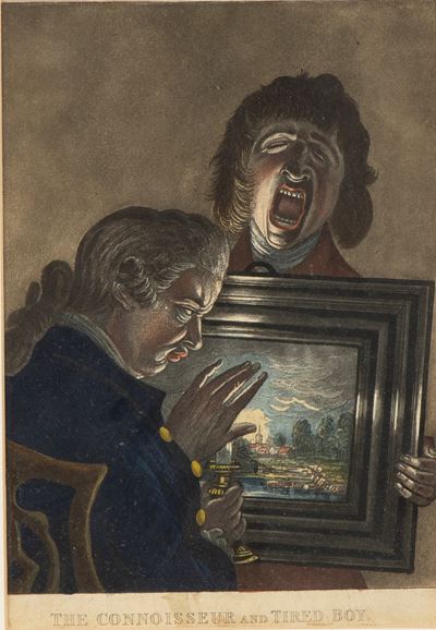 The Connoisseur And Tired Boy