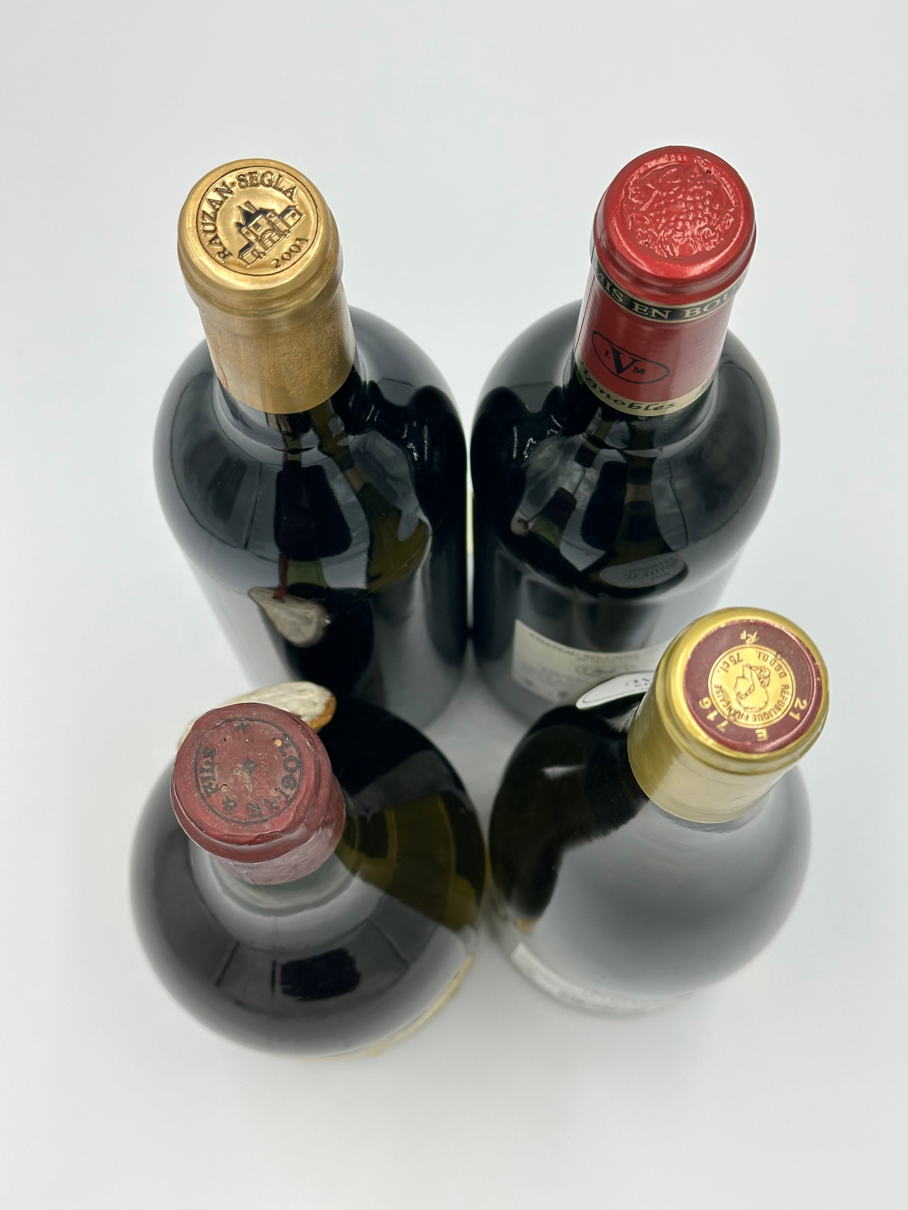 Cotes Du Rhone Hogier & Fils - Château Rauzan Segla Margaux - Château Bel Orme Martial - Chablis ...