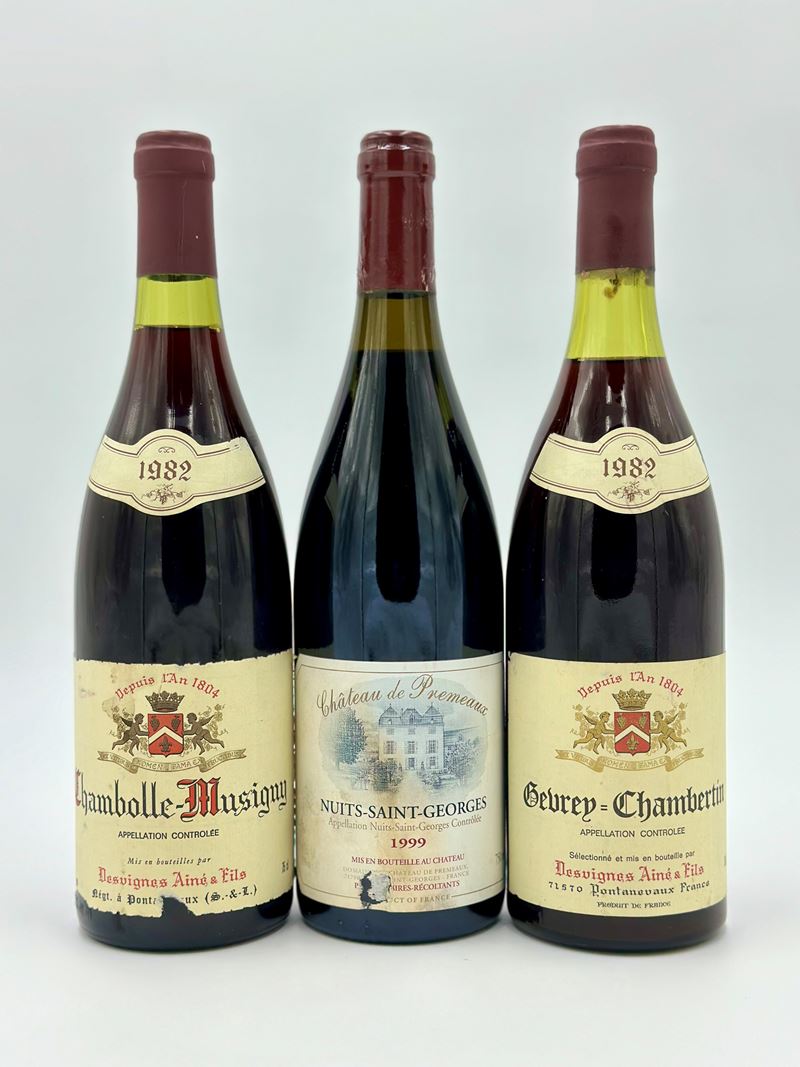 Château De Premeaux, Nuits Saint Georges - Domaine Bouchard Aine Et Fils, Chambolle Musigny - Bou...