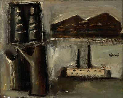 Composizione con Paesaggio Urbano