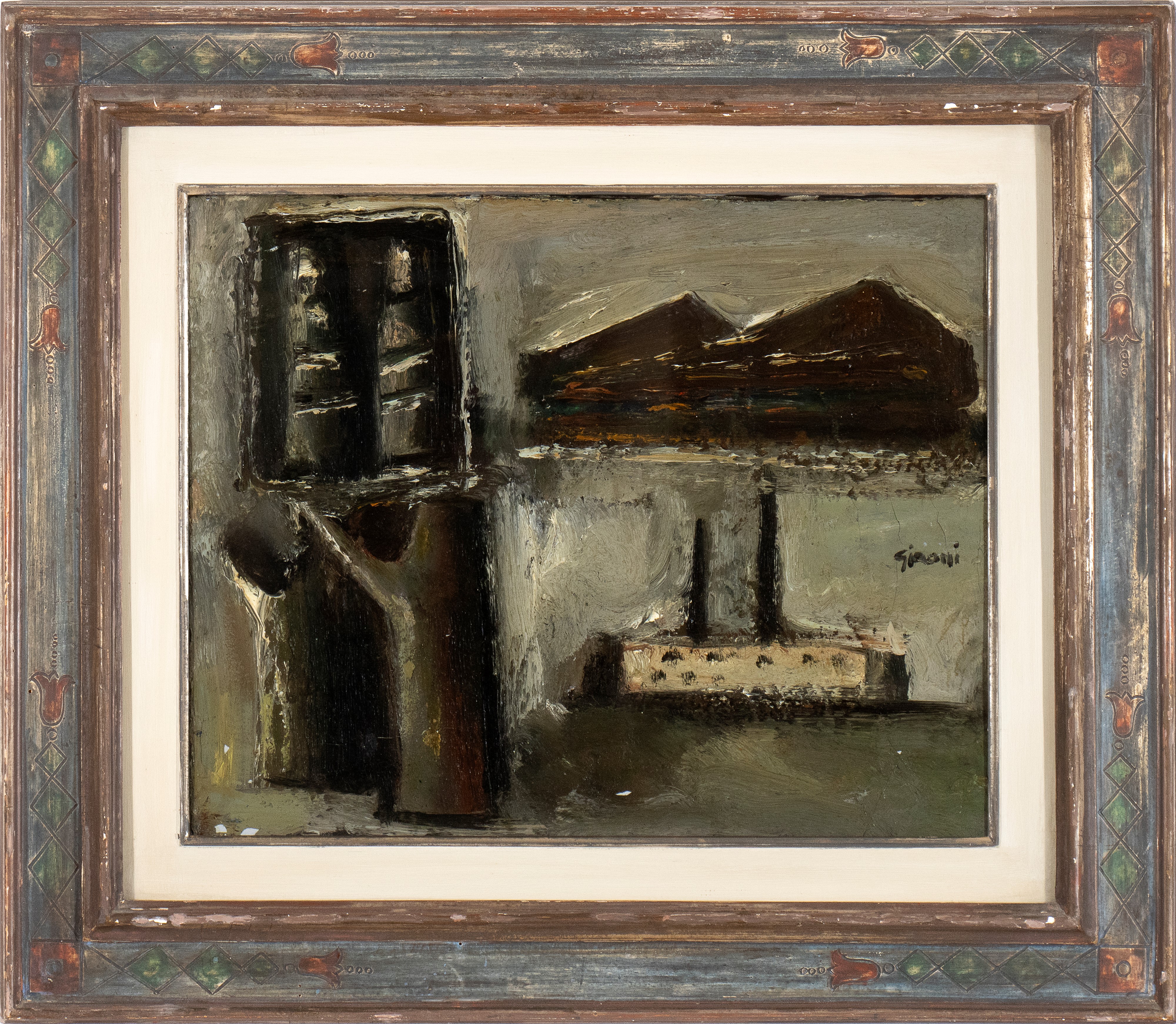 Mario Sironi - Composizione con Paesaggio Urbano