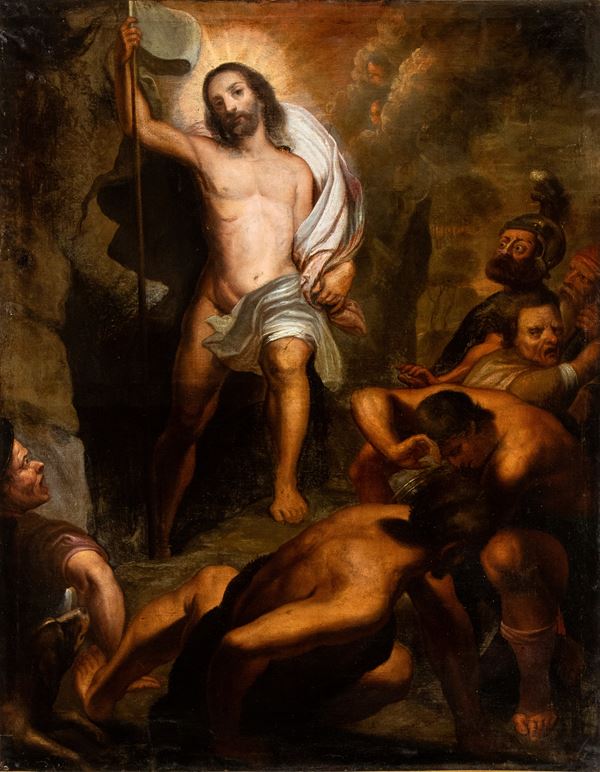 Artista fiammingo, XVII secolo - Resurrezione di Cristo