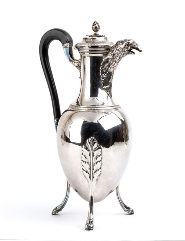 Jean-Nicolas Boulanger - Large French silver coffee pot
