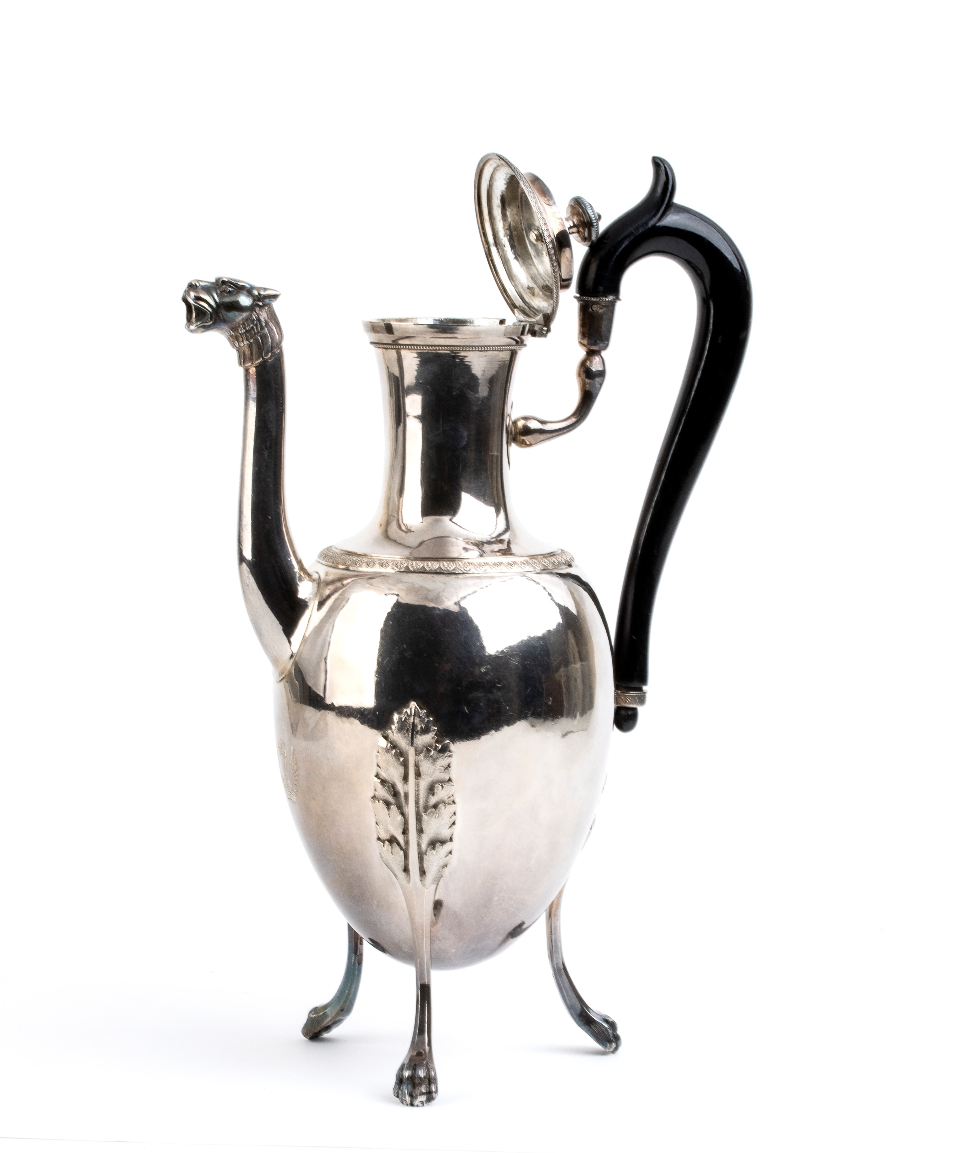 Nicholas-théodore Cailliez - Caffettiera Francese in Argento
