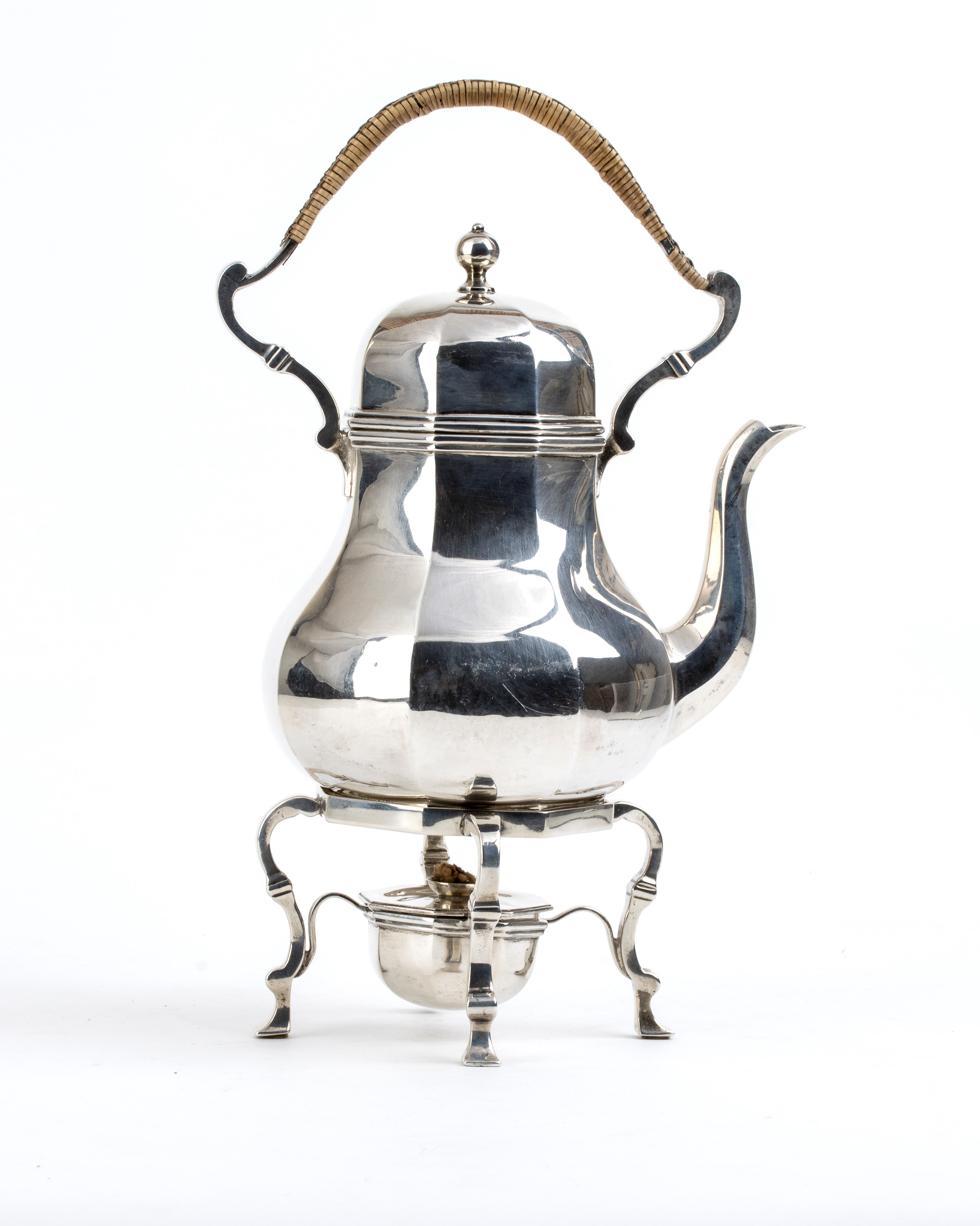 Tea Kettle Inglese in Argento
