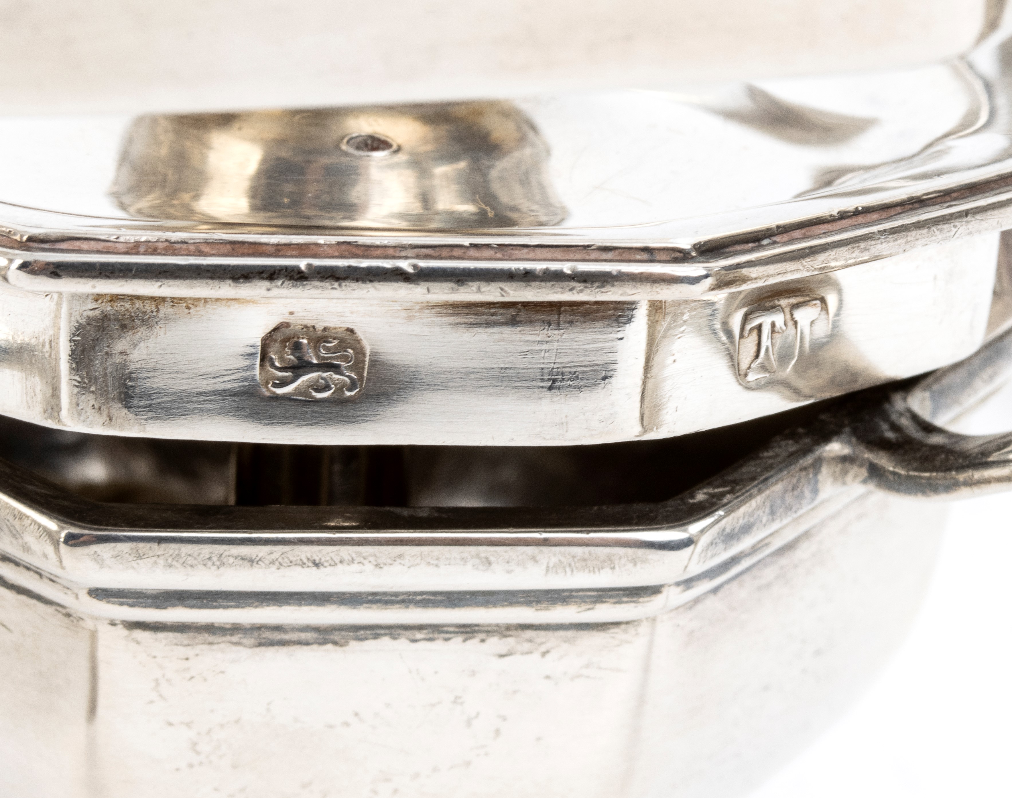 Tea Kettle Inglese in Argento