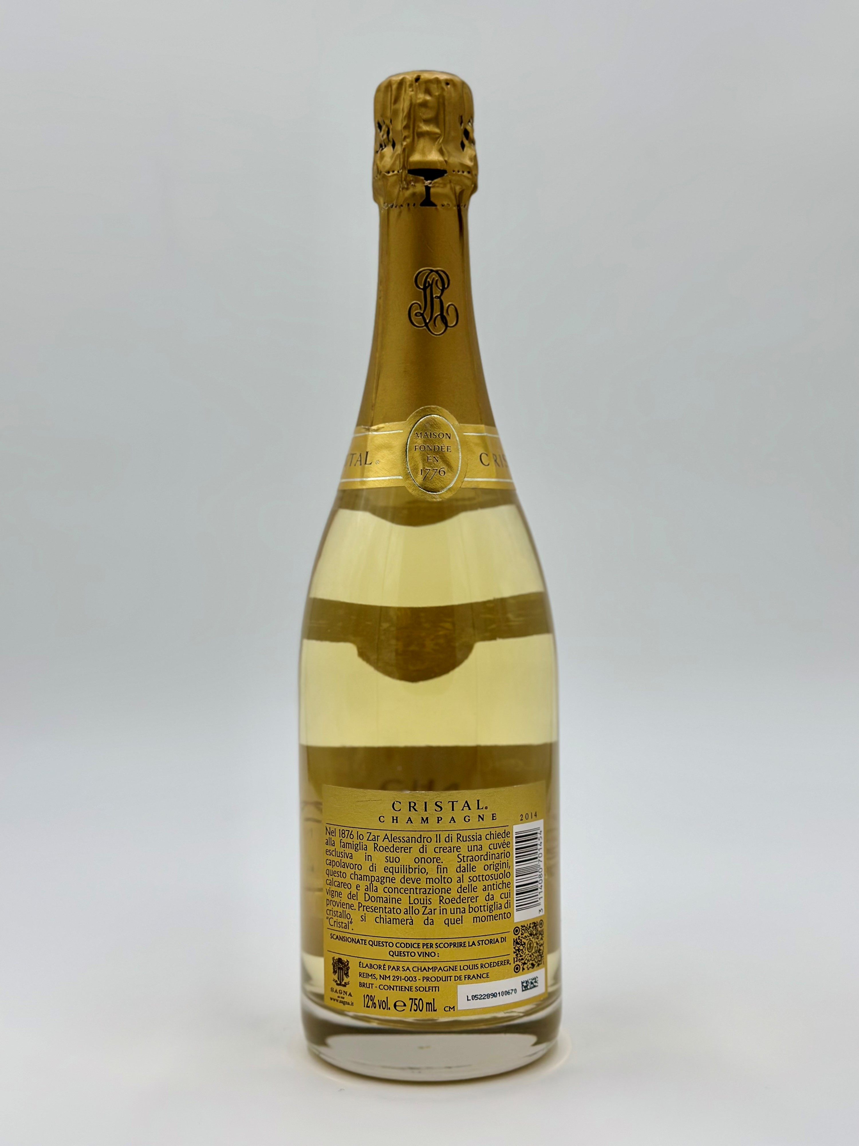 Cristal Roederer 2014 1 Bot