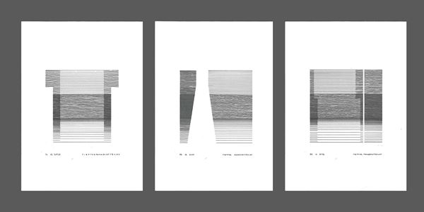 Giorgios  Papaevangeliou - Senza titolo. 3 drawings
