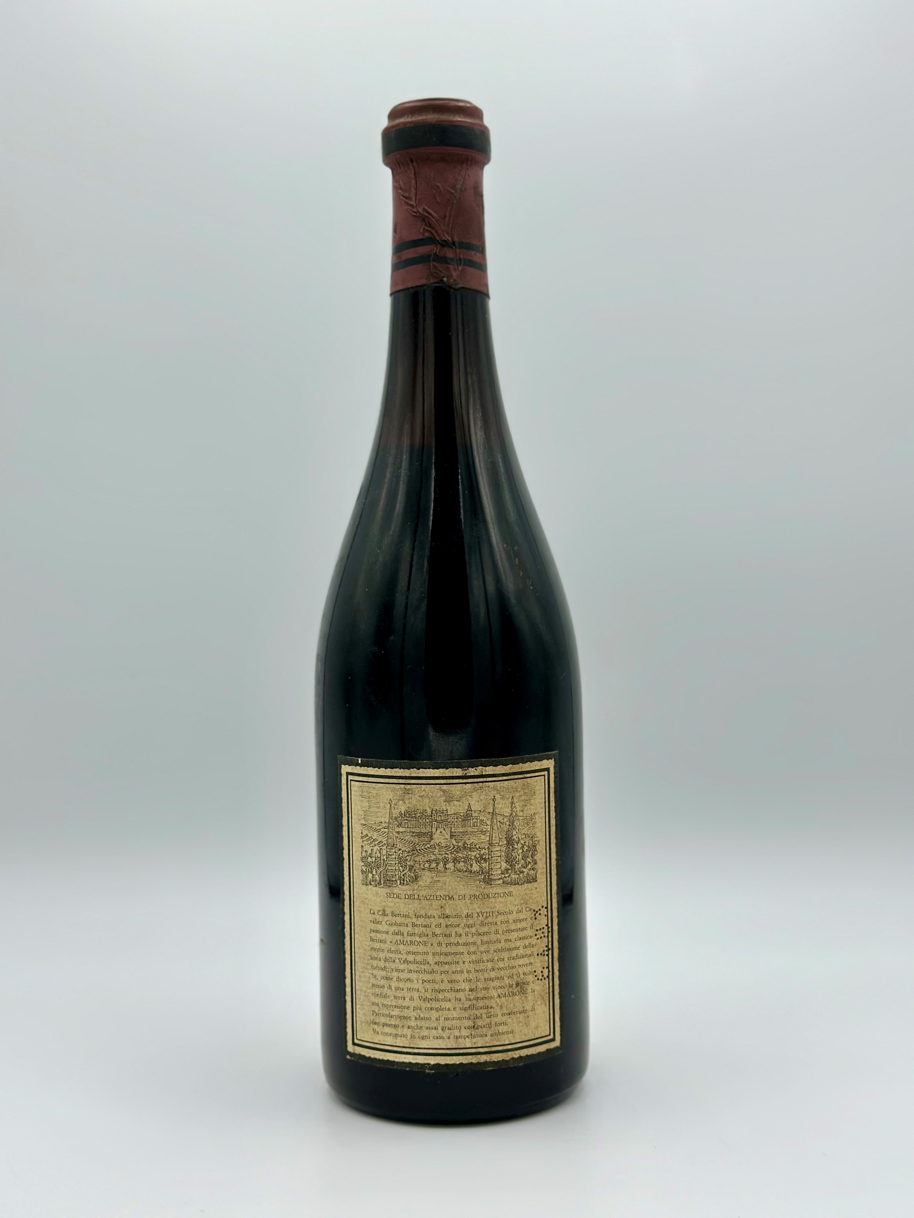 Bertani, Recioto Secco Amarone della Valpolicella