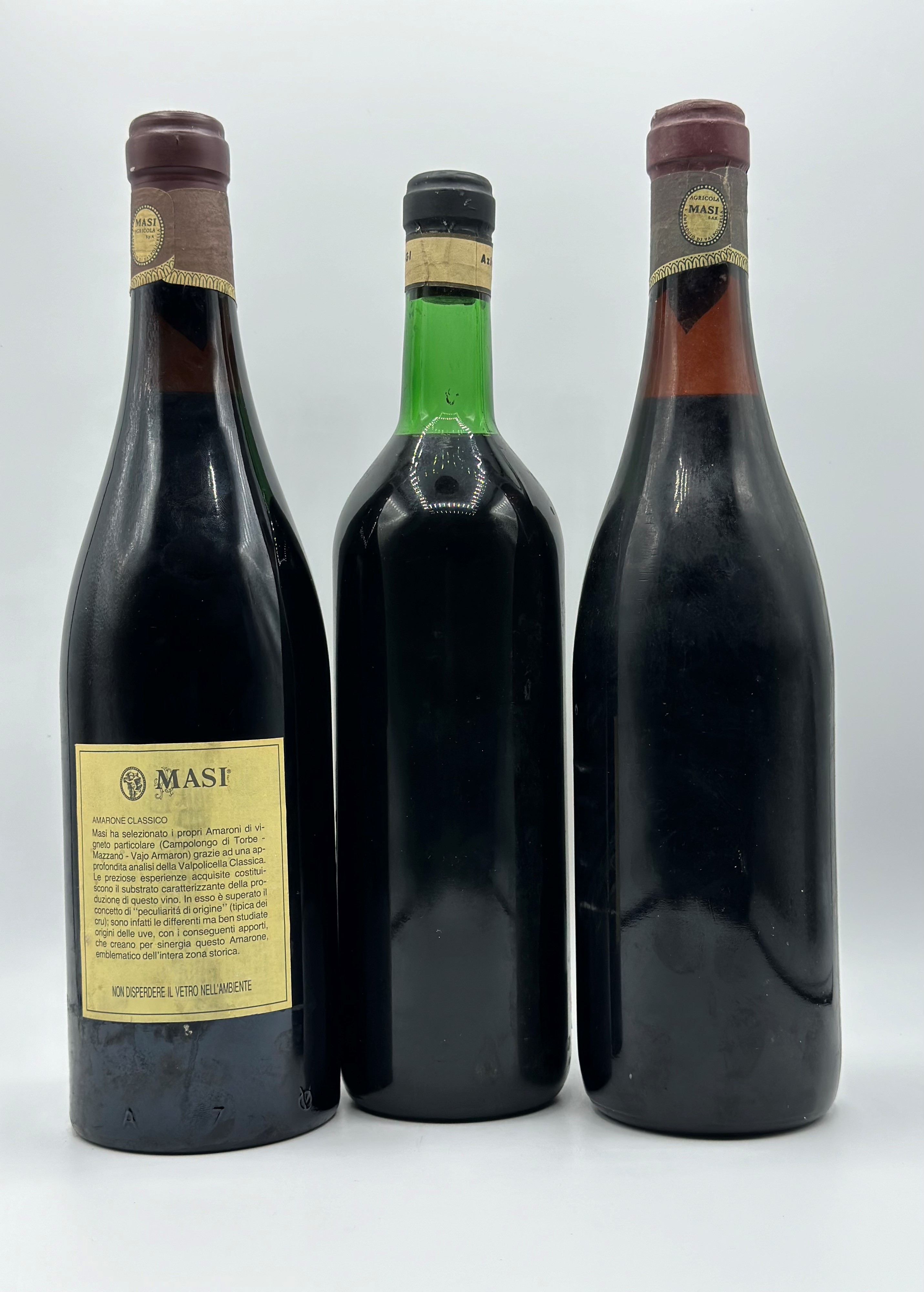 Selezione Amarone, Masi - Fratelli Poggi, 1969-1976-1986
