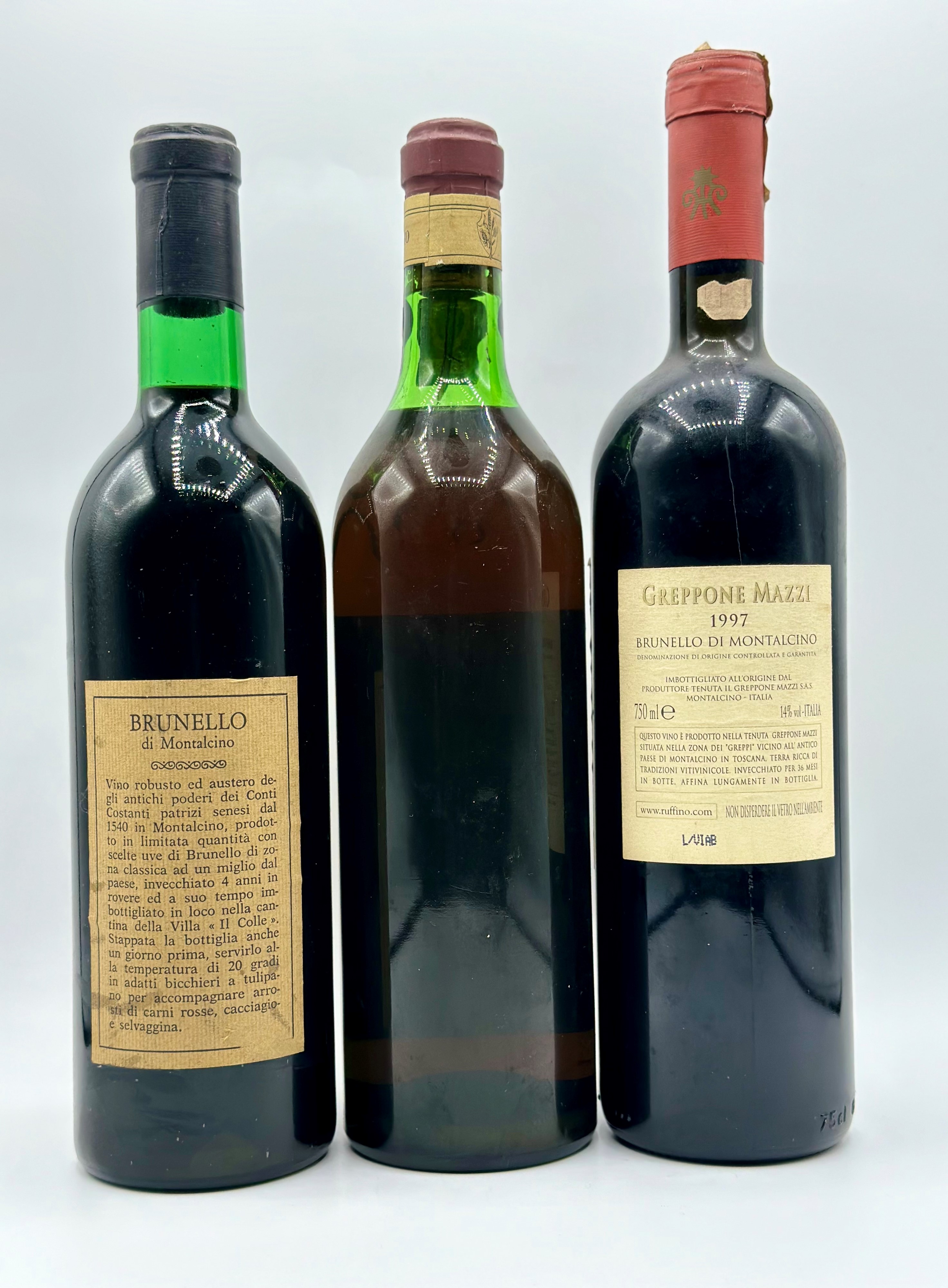 Selezione Brunello, 1970-1997