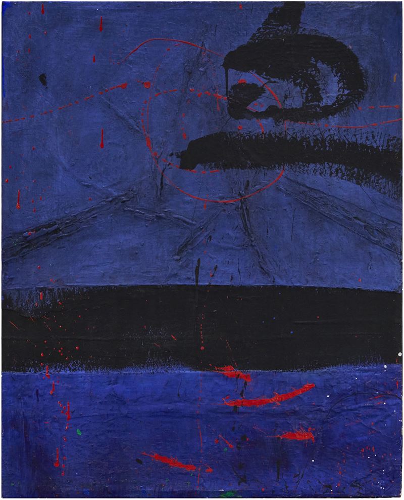 Filippo Scorcucchi - Senza Titolo, Blu