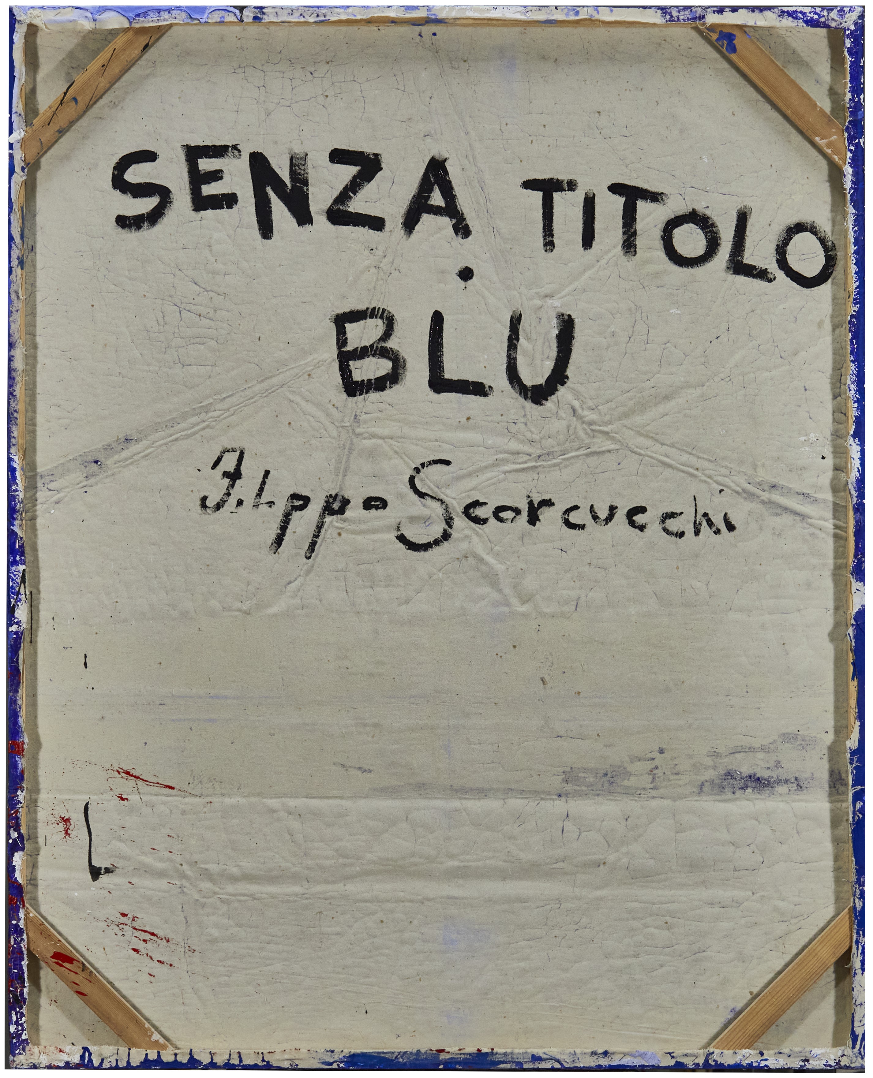 Filippo Scorcucchi - Senza Titolo, Blu