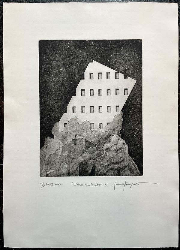 Giovanni Romagnoli - La Torre della Scuola Romana