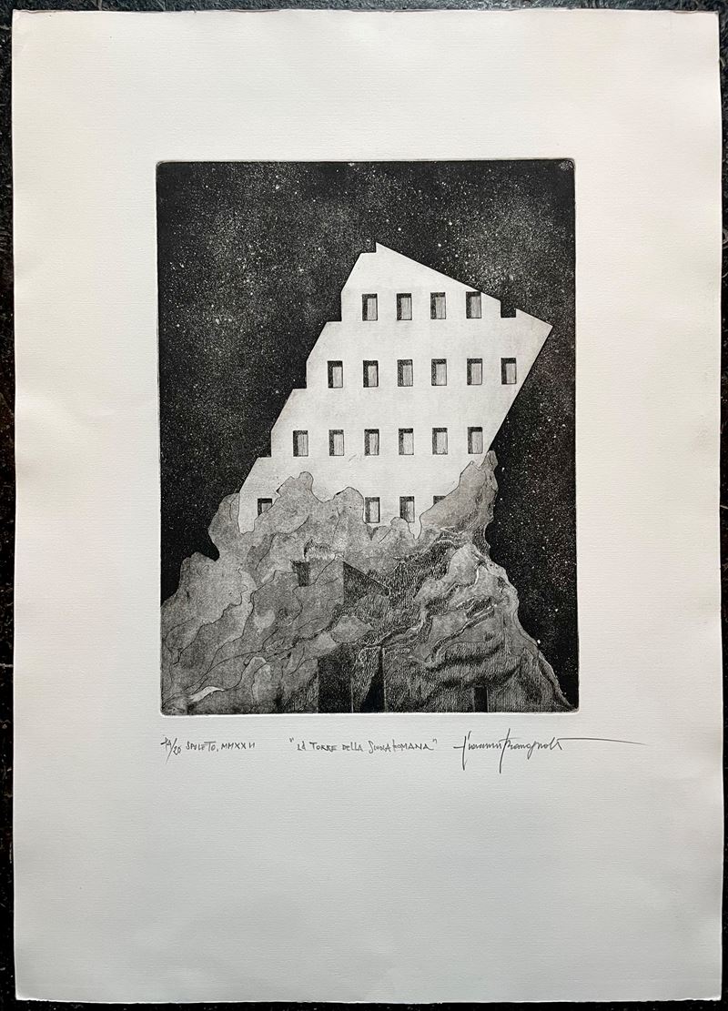 Giovanni Romagnoli - La Torre della Scuola Romana