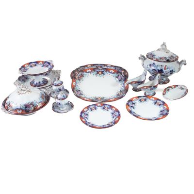 Servito in Ceramica a Decoro Giapponese Modello Yeddo