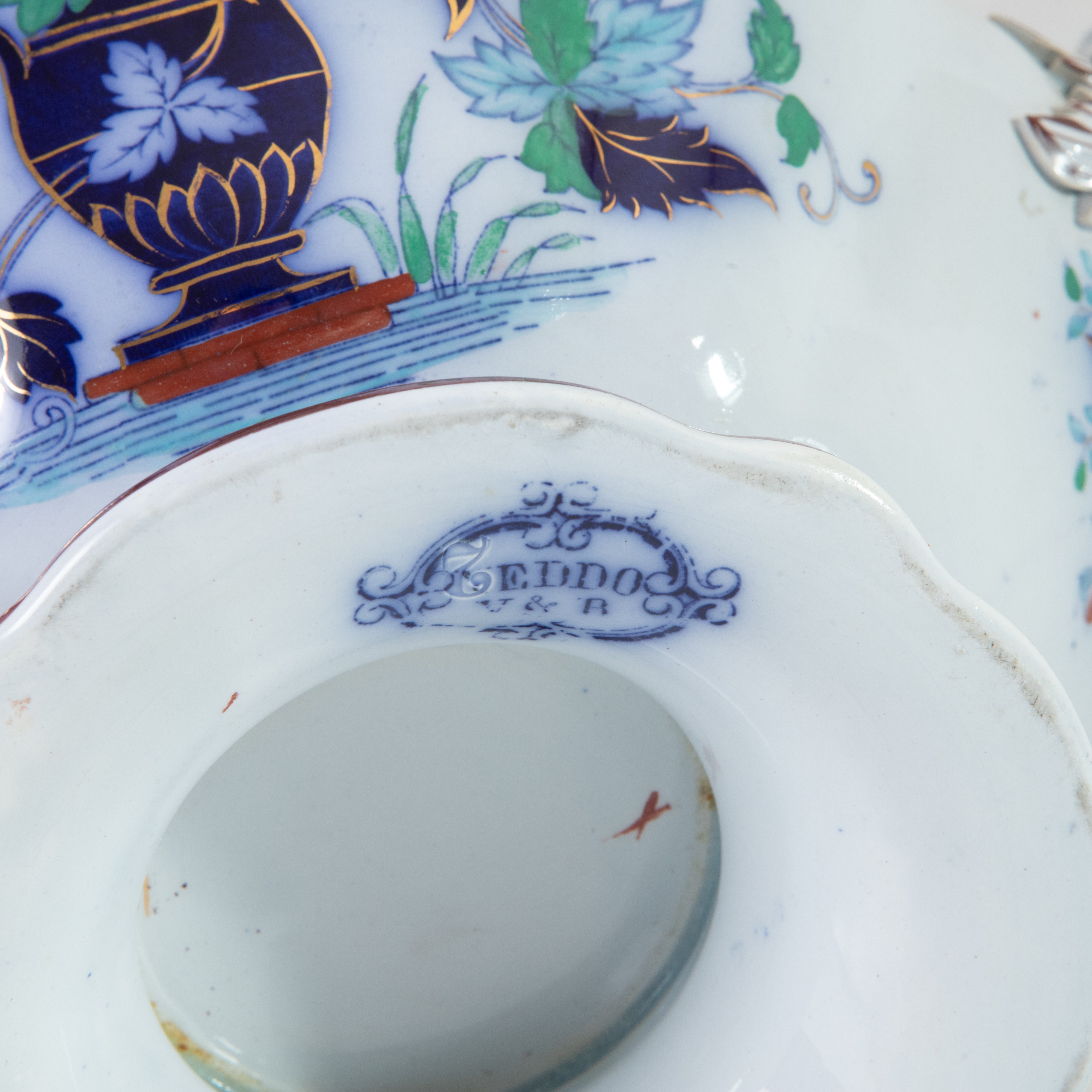 Servito in Ceramica a Decoro Giapponese Modello Yeddo