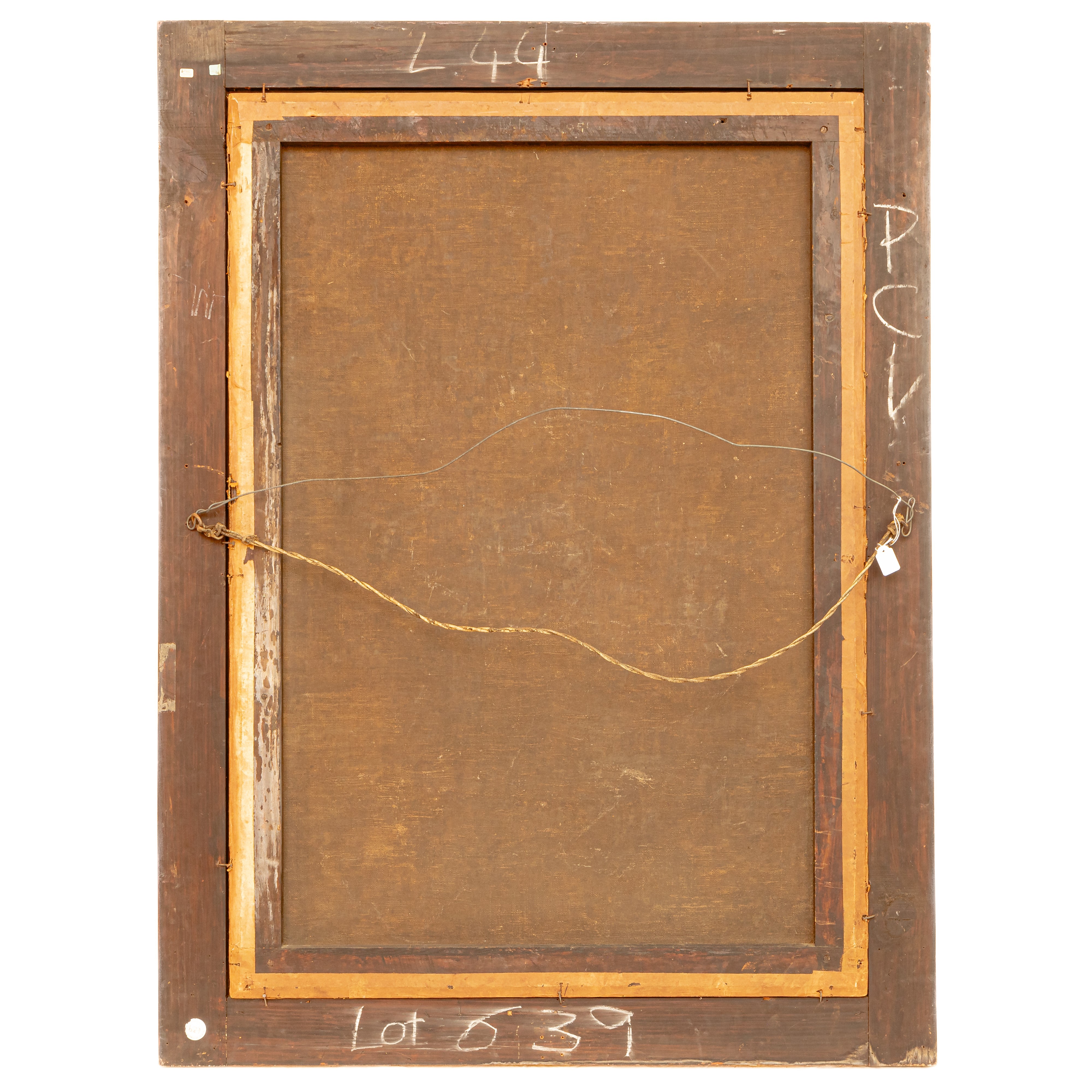 Pittore napoletano, natura morta composizione con crostacei e cagnolino