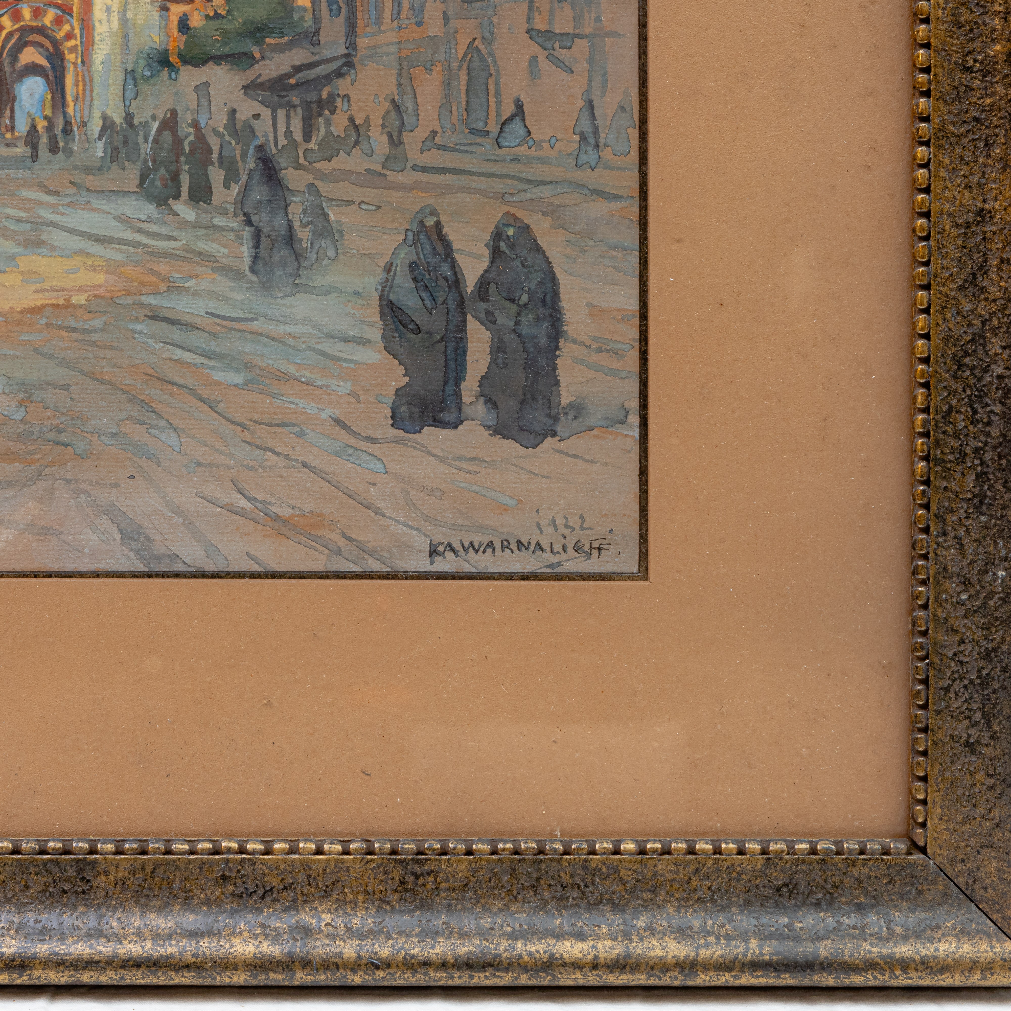 Scorcio di città araba