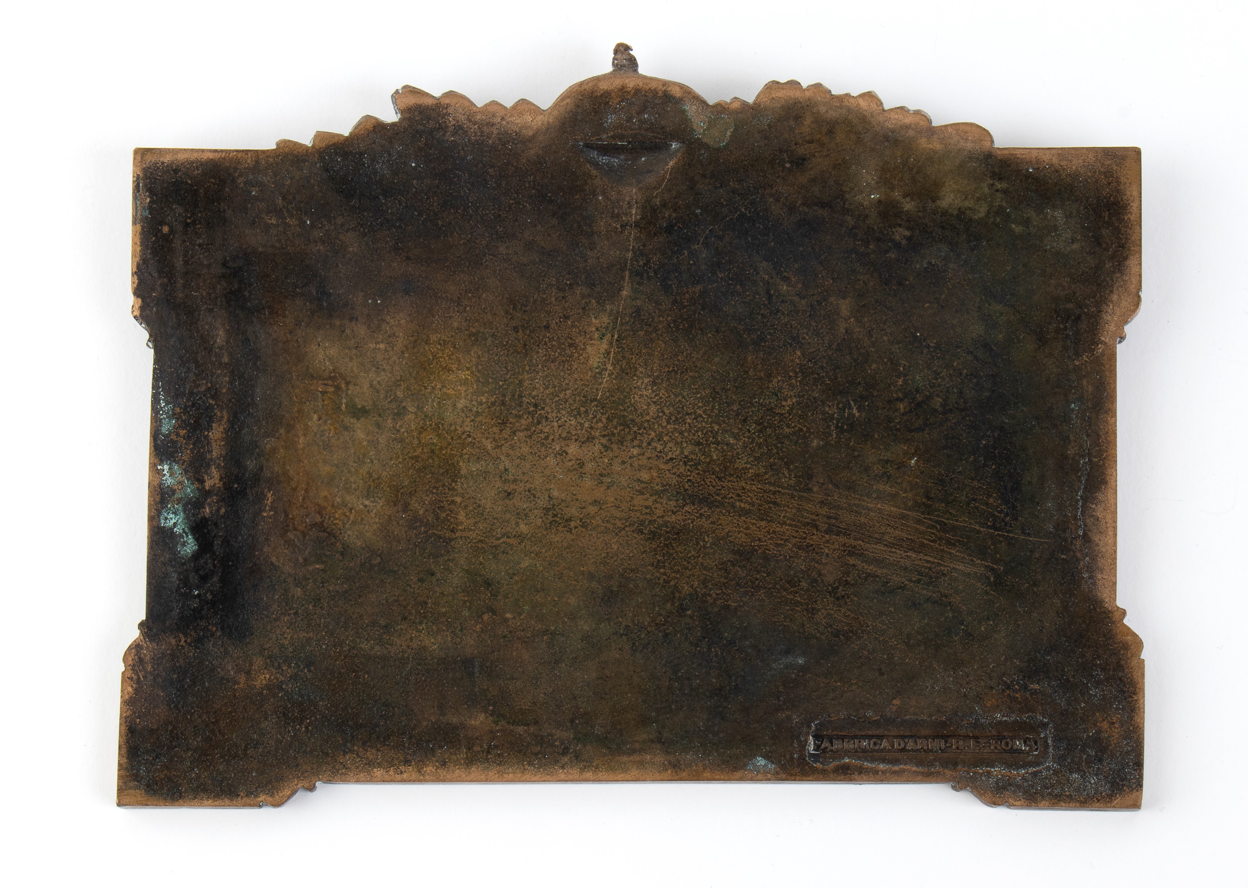 Placca in Bronzo